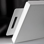 'mayo' aluminium trays. for bdm collection, london.. Accessor, and Design project by beatriz diaz matud - 03.31.2014