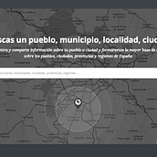 Pueblos. Un progetto di Br, ing, Br, identit, Programmazione, Web development, Design dell’informazione, Graphic design, Web design, Educazione, Eventi, Fotografia, Informatica, Marketing, Multimedia, Pubblicità e UX / UI di Fernando Morales Roselló - 31.03.2014