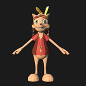 Personajes cartoon para plataforma móvil. 3D, and Game Design project by Alvar Guisado - 04.01.2014