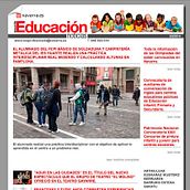 Boletín de Noticias Departamento de Educación. Web Development, Design, Graphic Design, and Web Design project by Rafael Cachos Calvo - 09.02.2010