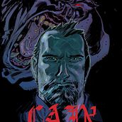 Caín. Fine Arts, Editorial Design, and Traditional illustration project by Guillermo Mogorrón - 04.02.2014