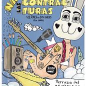 Cartel: Concierto las contracturas. Un projet de Illustration traditionnelle de Antonio illescas - 03.04.2014