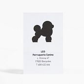 Leo - Perruqueria Canina. Un projet de Br, ing et identité, Design  , et Design graphique de Anna Pigem - 31.12.2013