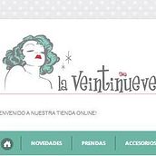 E-commerce La Veintinueve. Un progetto di Web development di Ricardo Donoso - 19.03.2014