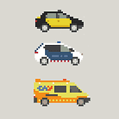 Pixel Art | Binari. Animation, Design, Character Design, and Traditional illustration project by Edén Pasies Baca - 04.13.2014