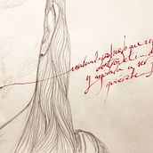 Un hilo de sangre, dolor y esperanza.... Fine Arts project by oskar - 04.15.2014
