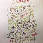 Caligrafías... Fine Arts project by oskar - 04.15.2014
