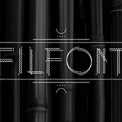 Filfont (tipografia modular). T, and pograph project by Albert Ballesté - 04.19.2014