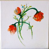 Acuarelas. Fine Arts, Traditional illustration, and Painting project by Miriam Cano Nieto - 04.29.2014