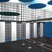 Pirouette escuela de danza. 3D, Interior Architecture & Interior Design project by Anna Higueras Goold - 04.30.2014