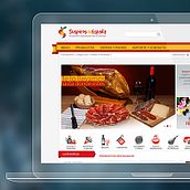 Web Internacional de productos españoles a domicilio . Un proyecto de Desarrollo Web, Dirección de arte, Diseño Web y UX / UI de Juan Carlos Hernández - 04.05.2014