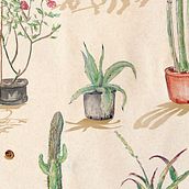 Le jardin sauvage. Art Direction, and Traditional illustration project by Silvia Cairol - 05.05.2014