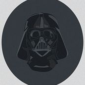Darth love. Un projet de Cinéma, vidéo et télévision, Design  et Illustration traditionnelle de Daniela González - 05.05.2014