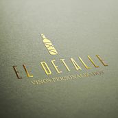 Logotipo | El Detalle - Vinos Personalizados . Br, ing, Identit, Design, Graphic Design, and Design Management project by Álvaro Palmero Romero - 05.06.2014