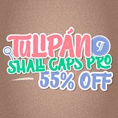 Tulipán Broken Caps PRO - Available on Myfonts 55 % off. Un projet de T , et pographie de Felipe Calderón Arteaga - 06.05.2014