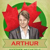 Cartel promoción elecciones Canadá. Un progetto di Graphic design e Illustrazione tradizionale di Elisa de la Torre - 12.05.2014