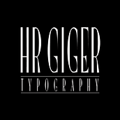 HR GIGER type (free font). Design, T, and pograph project by JuanJo Rivas - 05.13.2014