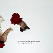 Maltrato animal. Design, Graphic Design, and Photograph project by Alfredo Aspajo Reguera - 05.13.2014