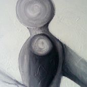 Figuras. Un projet de Peinture de Rosa Domingot - 19.05.2014