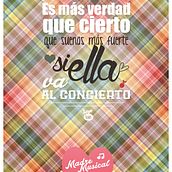 Día de la Madre Musical. Design, Graphic Design, T, and pograph project by Lupe Lorenzo - 05.21.2014