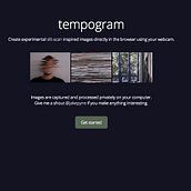 Tempogram. Un proyecto de Desarrollo Web y Diseño Web de jake - 21.05.2014