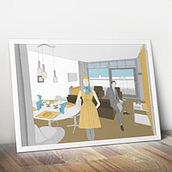 10 Stories Drawings . % Álex Ollero tarafından hazırlanan Mimarlık, Geleneksel illüstras, Ve on projesi - 05.22.2014