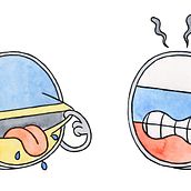 Ucraïna. Een project van Traditionele illustratie y Schilderij van Pitu Pitarch - 26.05.2014