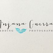 Logotipo (Anjana Guerras fotografía). Graphic Design, and Web Design project by Almudena Guerras - 05.26.2014