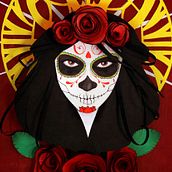 Catrina de papel. Un proyecto de Ilustración tradicional y Diseño de Daniel G. Kent - 26.05.2014