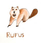 Proyecto a dos tintas! Rufus!. Een project van Traditionele illustratie van Sandra Arroyo de Lucas - 26.05.2014