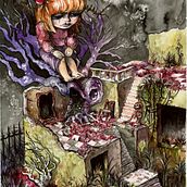 Acuarela y tinta Ein Projekt aus dem Bereich Bildende Künste, Traditionelle Illustration und Malerei von Josué Garro Agüero - 26.05.2014