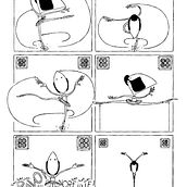 Balla, Skinny, balla.... Een project van Traditionele illustratie van Pitu Pitarch - 27.05.2014