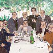 Sitios y gentes. . Traditional illustration, and Digital Illustration project by Alejandra Vargas Lencina - 10.11.2018