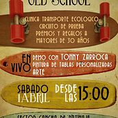 CLINICA LONGBOARD OLD SCHOOL / DESIGN. Design, Graphic Design, Photograph, Photograph, Post-production, and Advertising project by Yasmin carrasco becerra - 03.06.2013