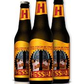 Hessian beer. Design, Traditional illustration, and Packaging project by Nicolás Aznárez - 05.29.2014