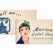 Brand identity (Pin-up Illustration & design). Br, ing, Identit, Graphic Design, and Traditional illustration project by Patricia Fornos - 05.31.2014
