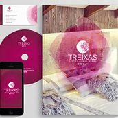Treixas Hotel & Spa. Identidad corporativa. Un proyecto de Arquitectura, Diseño, Diseño de interiores y Diseño gráfico de Jose Matteo - 03.06.2014