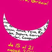 Festes de Gràcia 2014. Design, and Graphic Design project by Rosa Alonso García - 06.03.2014