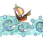 A mig camí. Een project van Traditionele illustratie y Schilderij van Pitu Pitarch - 05.06.2014