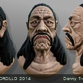 Machete. 3D project by Daniel F. R. Gordillo - 06.08.2014