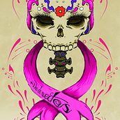 día de muertos Ein Projekt aus dem Bereich Traditionelle Illustration von Themis Velgis Guevara - 12.06.2014