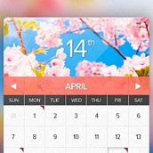 Calendar Concept Ein Projekt aus dem Bereich UX / UI von Raúl Gómez Morales - 12.06.2014