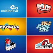 Recopilación de logos. Projekt z dziedziny Br, ing i ident, fikacja wizualna, Projektowanie graficzne i Projektowanie opakowań użytkownika David Figueiras García - 15.06.2014