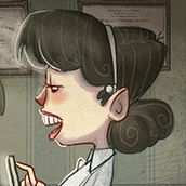 Sala de espera. Een project van Animatie, Productontwerp y Traditionele illustratie van Xavier Bonet Plaza - 20.06.2014