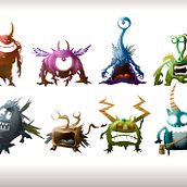 Diseño de personajes. Game Design, Character Design, and Traditional illustration project by Chris Borland - 06.22.2014
