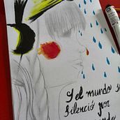 Y el mundo se silenció.... Fine Arts project by Eva María Segovia Yuste - 06.24.2014