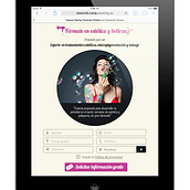 Landing page . Un progetto di Direzione artistica e Web design di Ovidio Rey Edreira - 26.06.2014