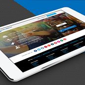 Adaptación Web Responsive Design para Ipad (Guía de ocio nocturno). Design, Graphic Design, Web Design, Advertising, and UX / UI project by Raphaella Contreiro - 06.29.2014