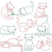 Adopta Gatitos :3. Un proyecto de Ilustración tradicional de Pamela Shalala - 29.06.2014