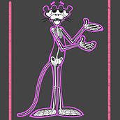Pink Panther. Character Design, and Traditional illustration project by Arkaitz Gartzia - 05.31.2014